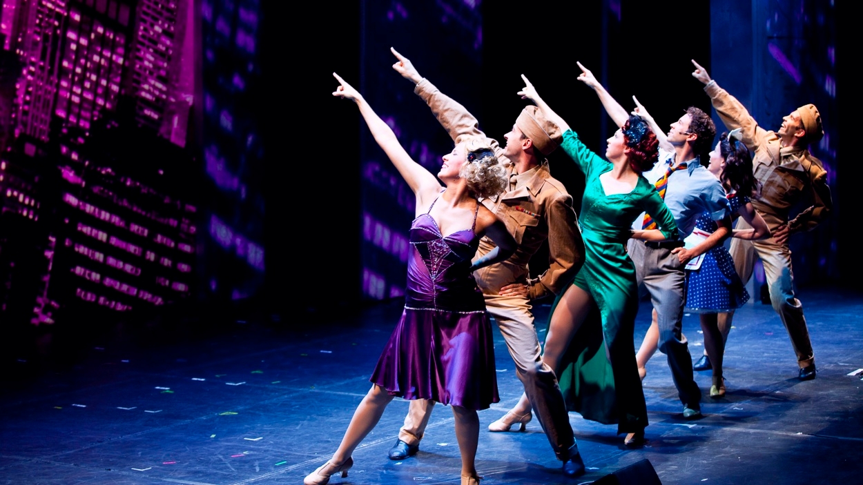 Dancers at the Edinburgh Festival Fringe.